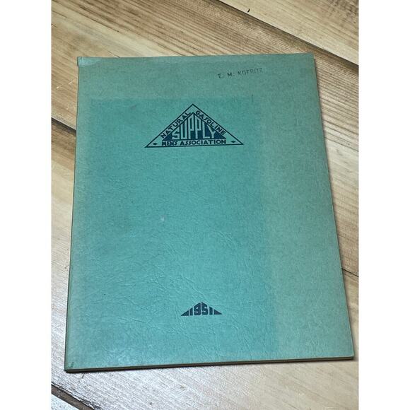 Natural Gasoline Supply Men's Association Engineering Data Book 1951 Tulsa, OK - Picture 1 of 5